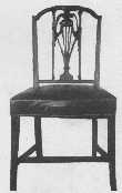 Thomas Sheraton's rectangular type of chair-back.