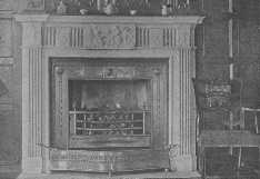 Another Adam mantel. It is interesting to note how
clearly these mantels are the inspiration of our own Colonial work.
