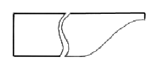 Shape of underside support